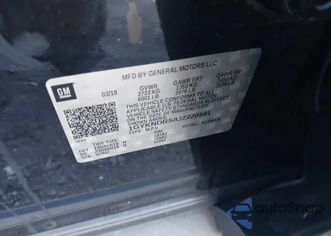 2018 Cadillac Xt5 Luxury z USA, uszkodzony, nr VIN 1GYKNDRS8JZ220581